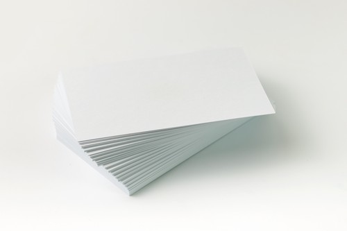 Einfarbig weiß 350gsm - einfarbig, glatt