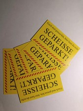 10 x Scheisse geparkt