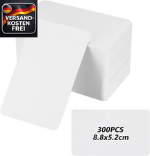 Visitenkarten Papier Weiße