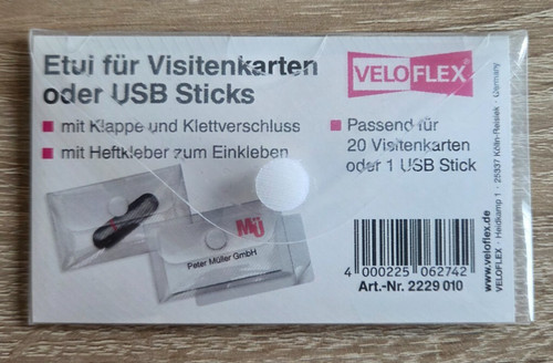 Veloflex visitenkartenetui - veloflex,