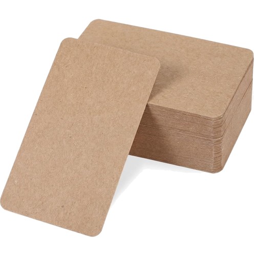 Blanko kraftpapier karten - kraftpapier,
