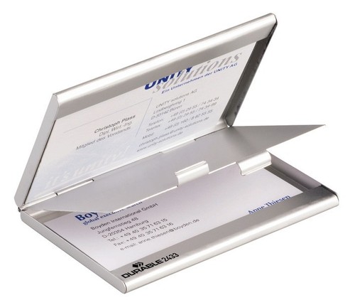 Durable visitenkartenetui - durable,