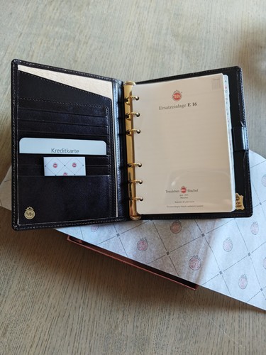 Tebe luxus leder ringbuch - luxus, ringbuch/