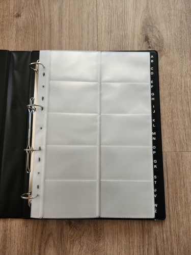 Sigel visitenkarten ringbuch - visitenkarten,