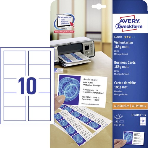 Avery zweckform c32010 - avery-zweckform, c32010-25