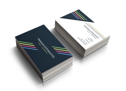 500 premium visitenkarten - 500,