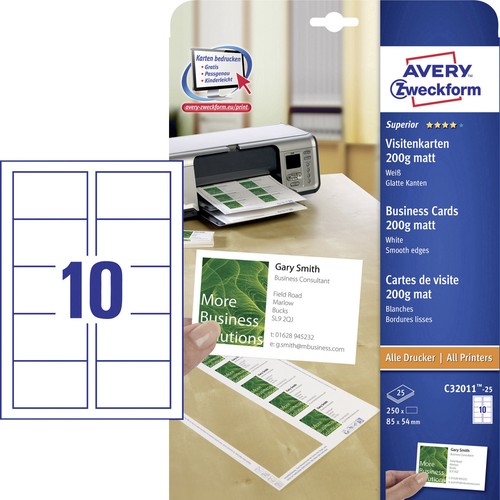 Avery zweckform c32011 - avery-zweckform, c32011-25