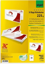 sigel Falt Visitenkarten 3C