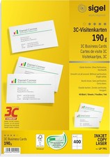 sigel PC-Visitenkarten 85 x 55