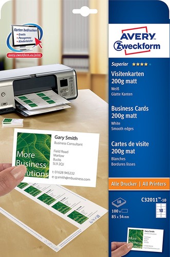 Avery zweckform quick - &, clean