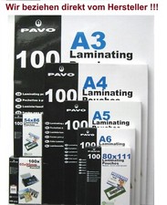 ✅ PAVO Laminierfolien der