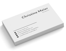 Visitenkarten online gestalten