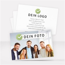 100 Visitenkarten individuell